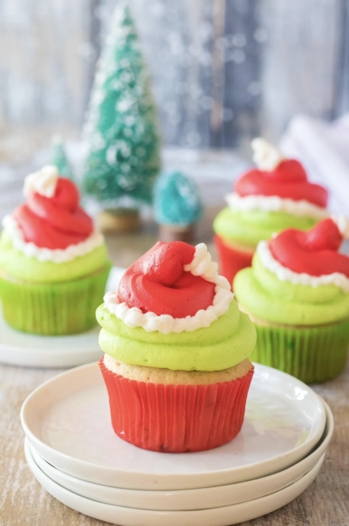 Grinch Cupcakes